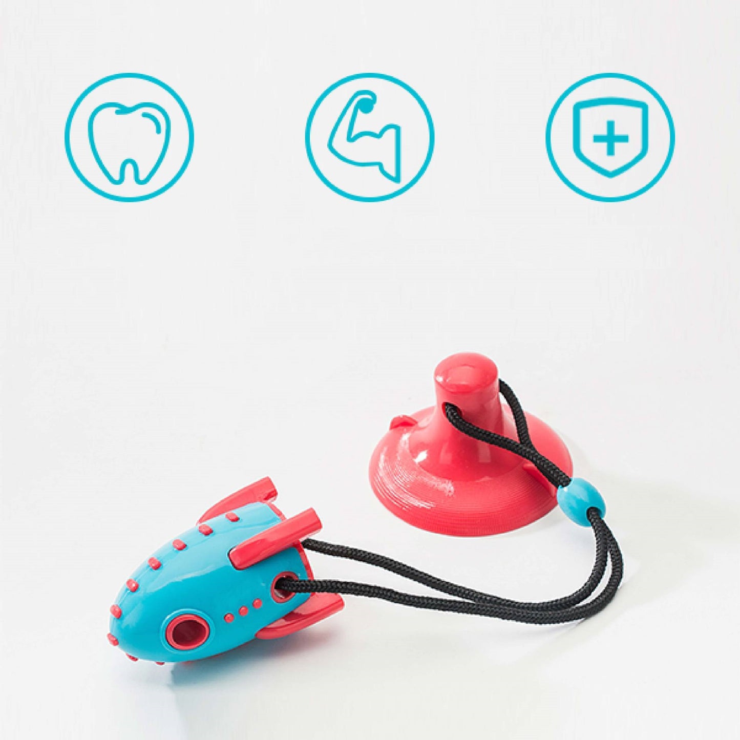 Rocket Dog Leaking Food Bite-resistant Toys