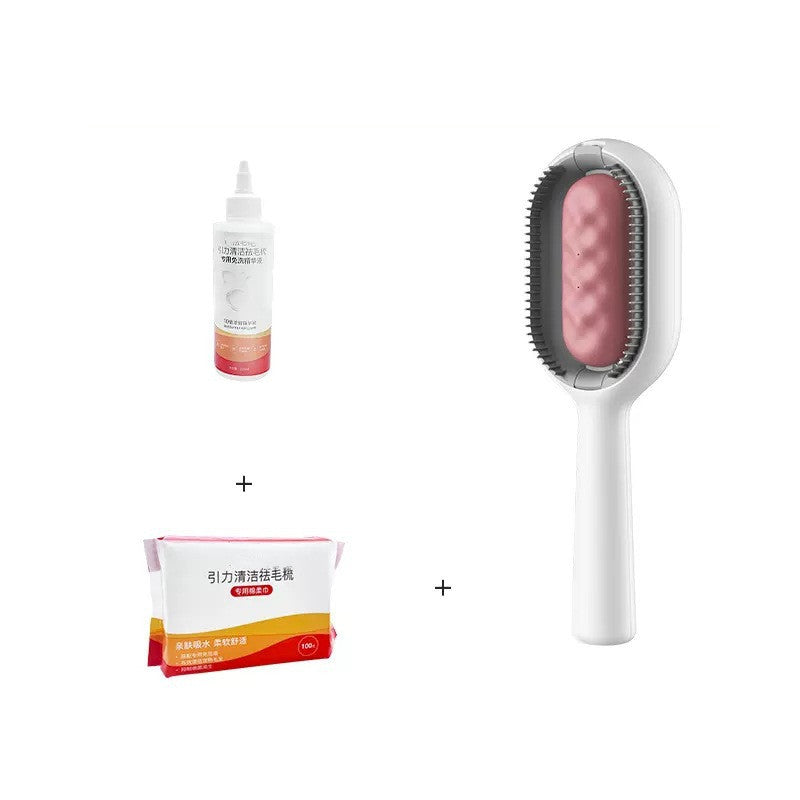 Self-Cleaning Gravity Hair Removal Comb With Water Tank