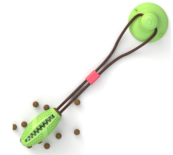 Suction Cup Molar Chewing Leaking Treat Toy