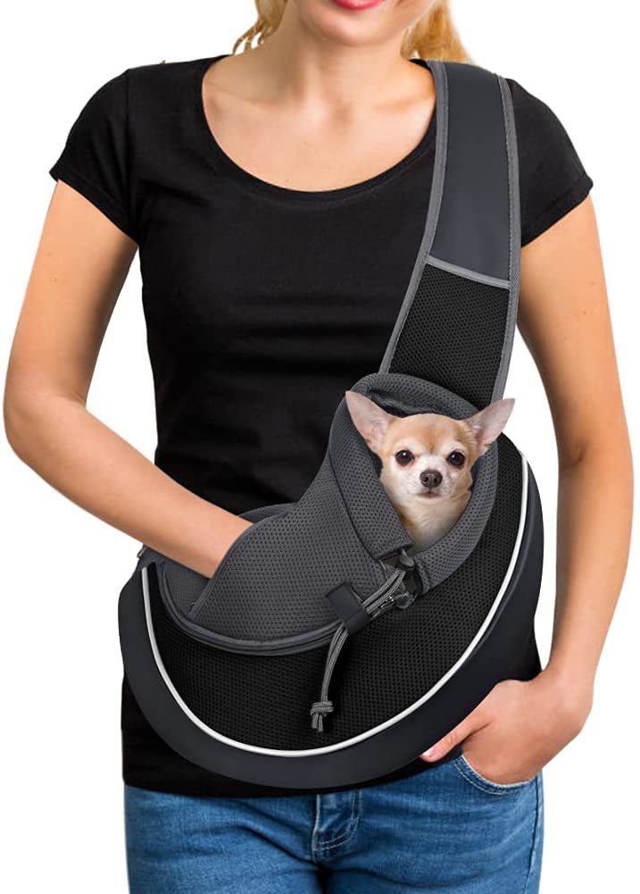 Women Portable Crossbody Pets Bag For Dogs