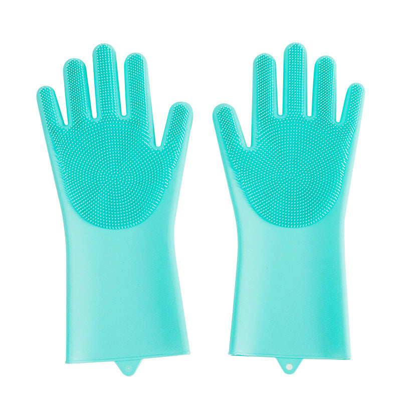 Silicone Dog Massage Grooming Glove Comb