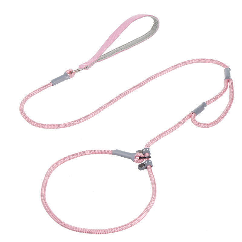 Double Handle Nylon Dog Training Leash