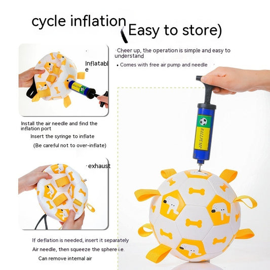 Interactive Dog Outdoor Training Football Toy