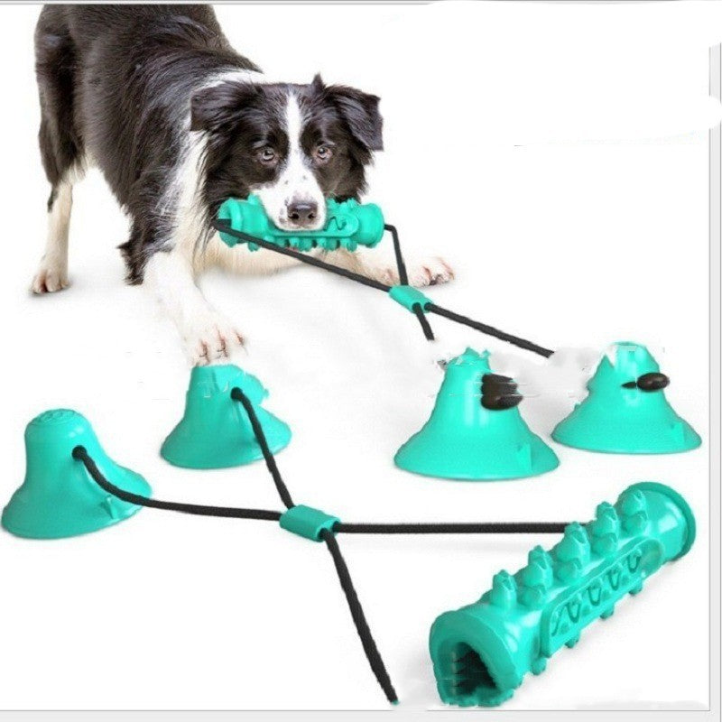 Suction Cup Molar Chewing Leaking Treat Toy