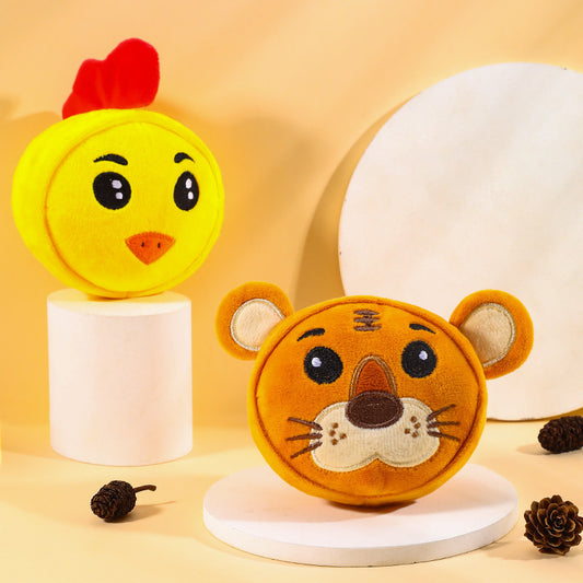 Pet Vocal Bite Resistant Teething Plush Toy