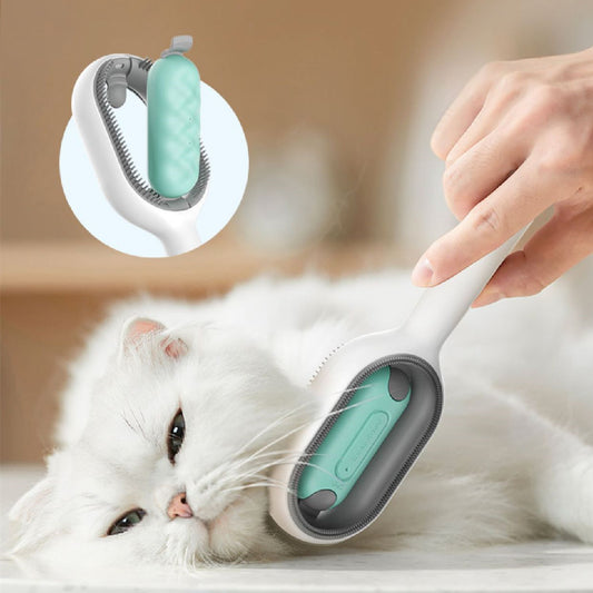 Self-Cleaning Gravity Hair Removal Comb With Water Tank