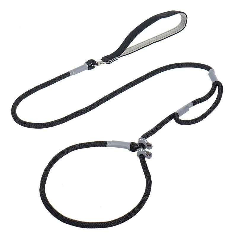 Double Handle Nylon Dog Training Leash