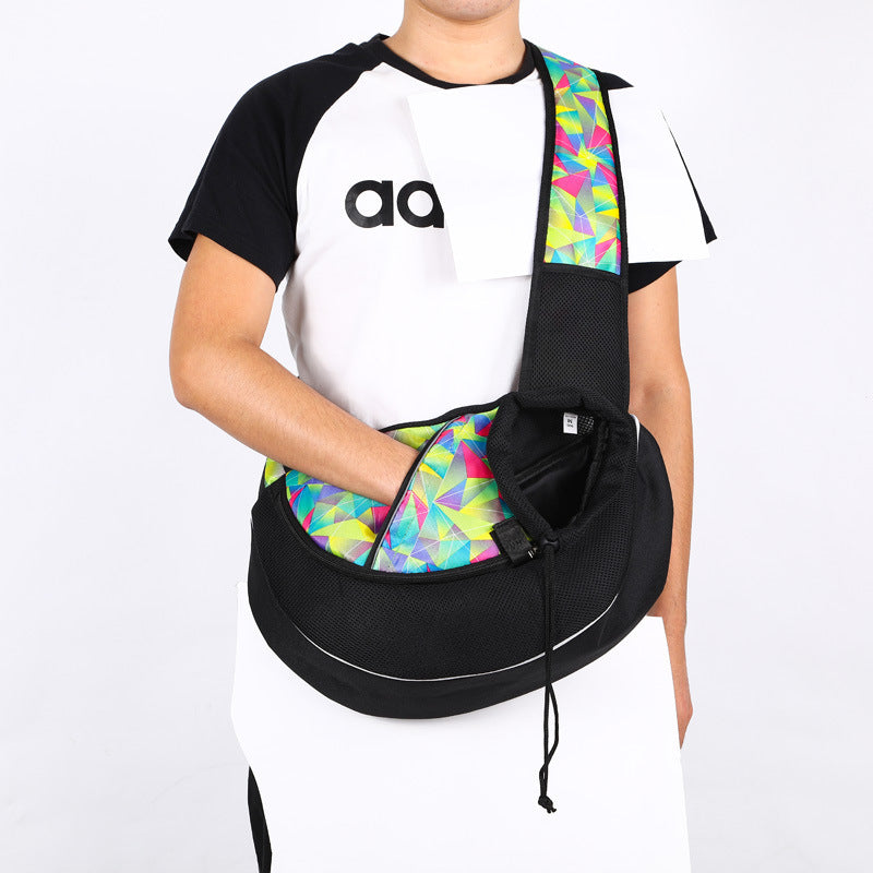 Women Portable Crossbody Pets Bag For Dogs