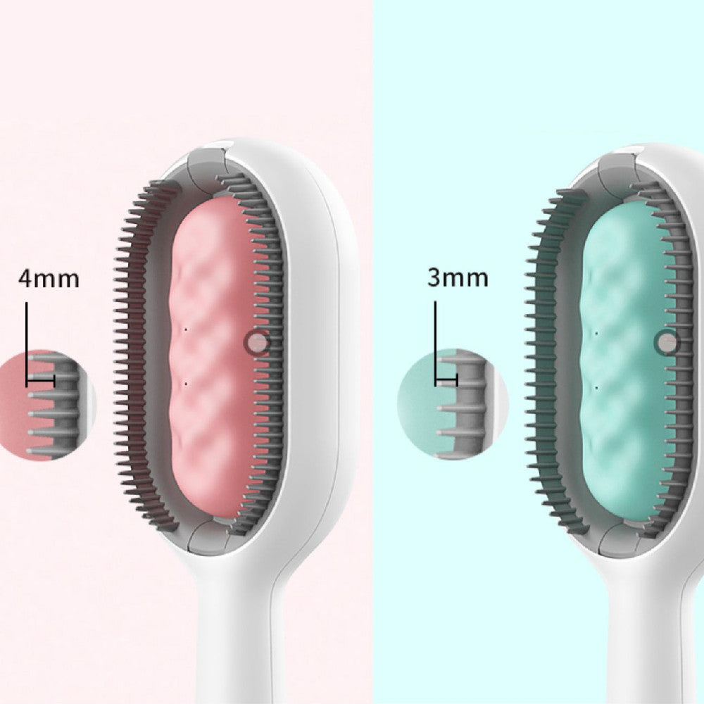 Self-Cleaning Gravity Hair Removal Comb With Water Tank
