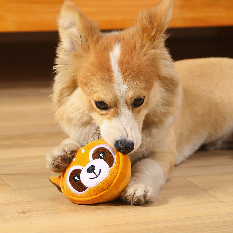 Pet Vocal Bite Resistant Teething Plush Toy