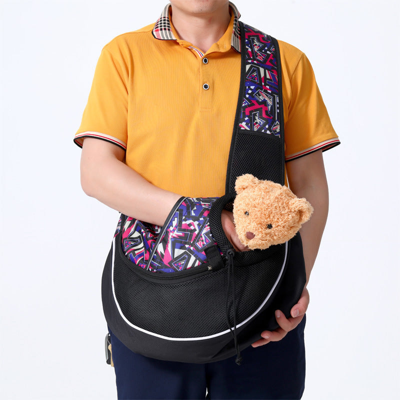 Women Portable Crossbody Pets Bag For Dogs