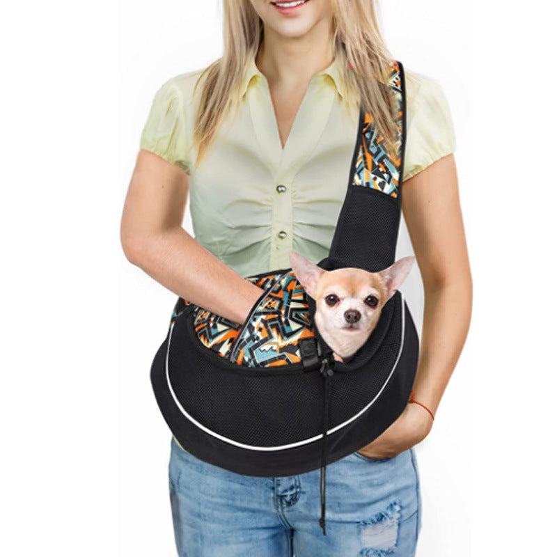Women Portable Crossbody Pets Bag For Dogs