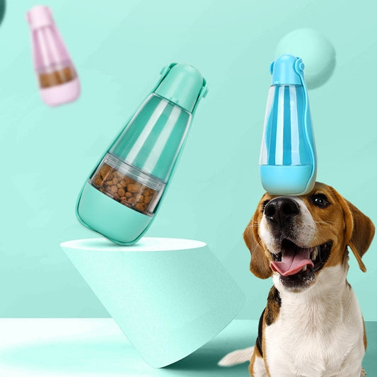 Portable Multifunctional Pet Food & Water Bottle